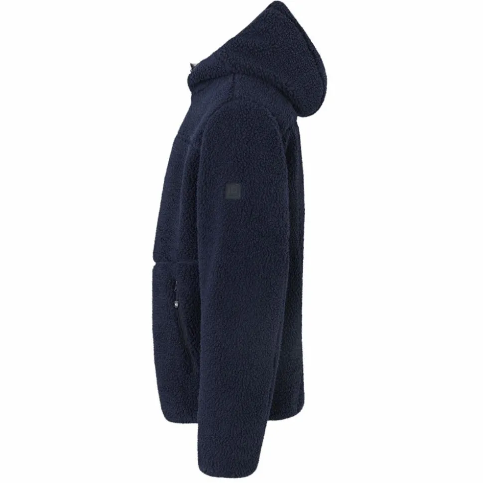 ID Pile Herre Fleecejakke - Navy