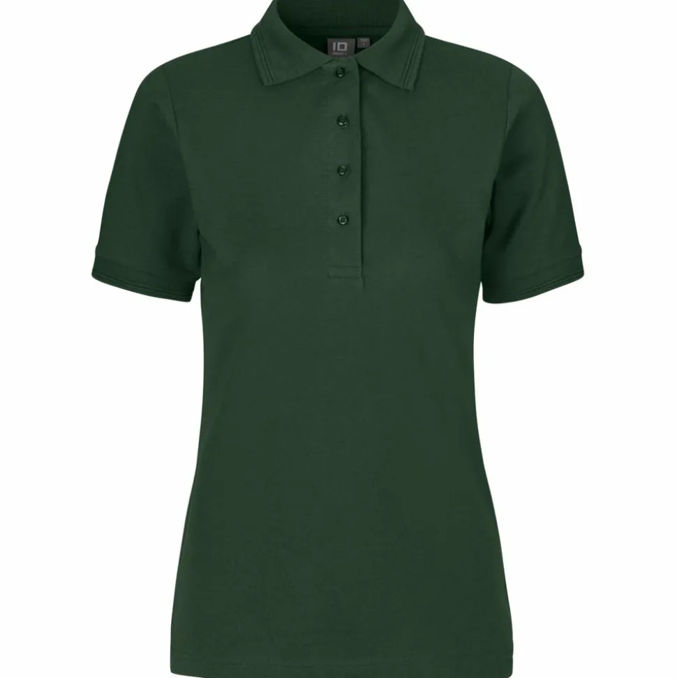 ID Pro Wear Dame Polo - Flaskegrøn