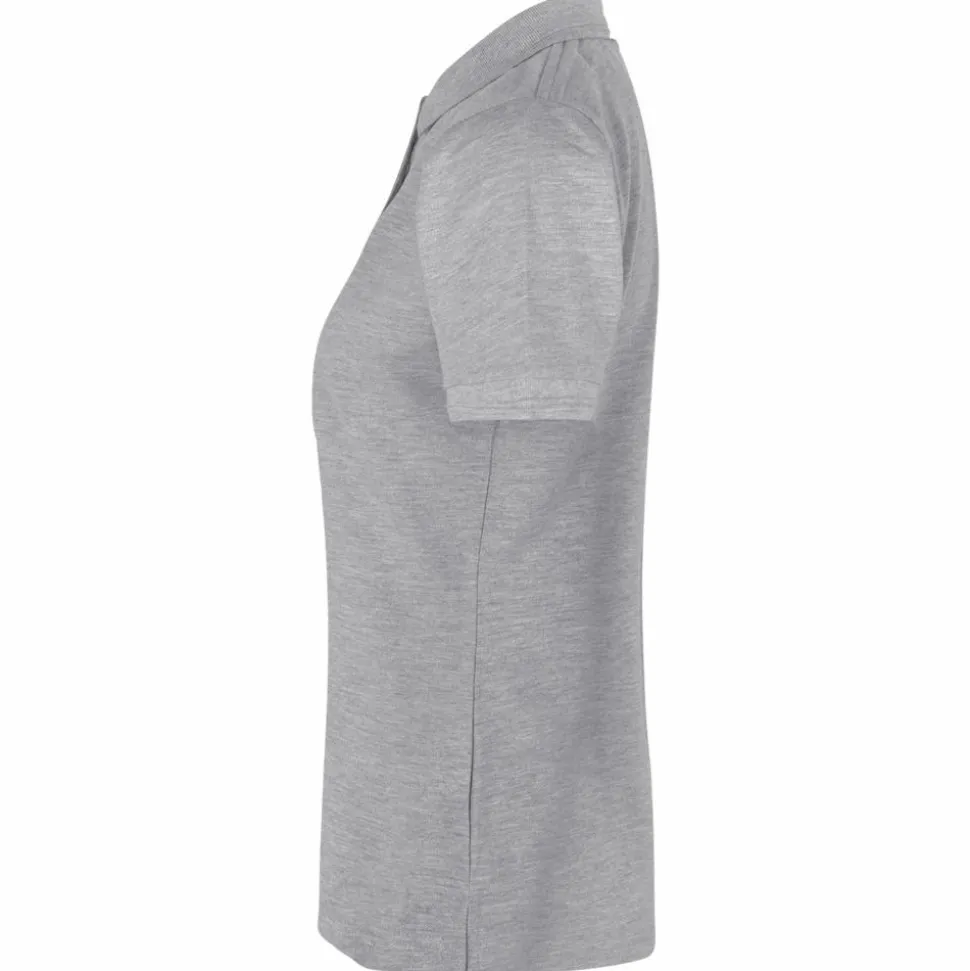 ID Pro Wear Dame Polo - Grey Melange