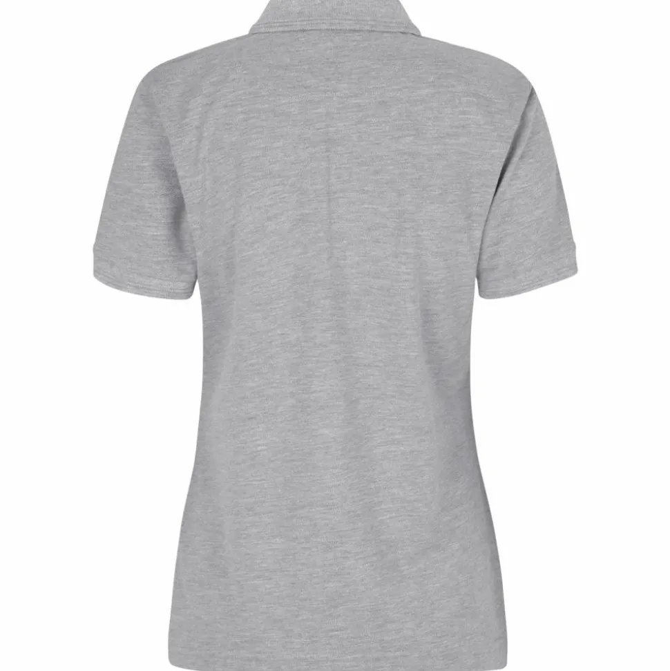 ID Pro Wear Dame Polo - Grey Melange