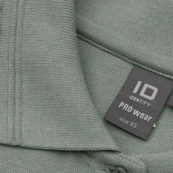 ID Pro Wear Dame Polo - Støvet Grøn