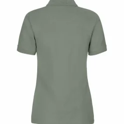 ID Pro Wear Dame Polo - Støvet Grøn