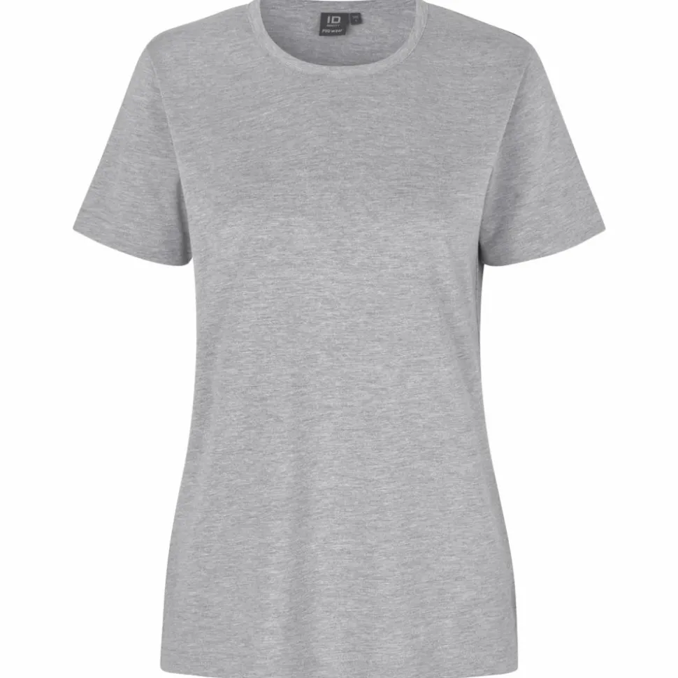 ID Pro Wear Dame T-shirt - Grey Melange