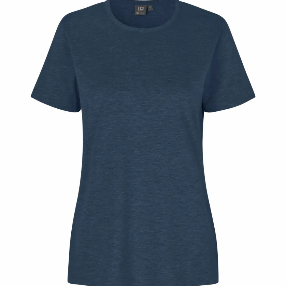 ID Pro Wear Dame T-shirt - Blue Melange