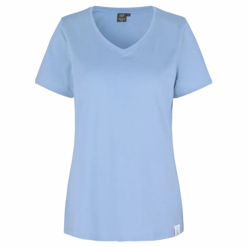 ID Pro Wear Dame T-shirt - Lyseblå