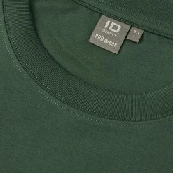 ID Pro Wear Herre Langærmet t-shirt - Flaskegrøn