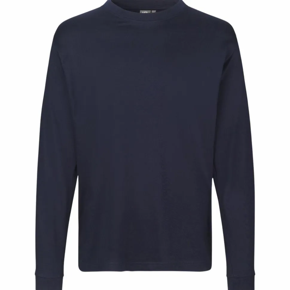 ID Pro Wear Herre Langærmet t-shirt - Navy