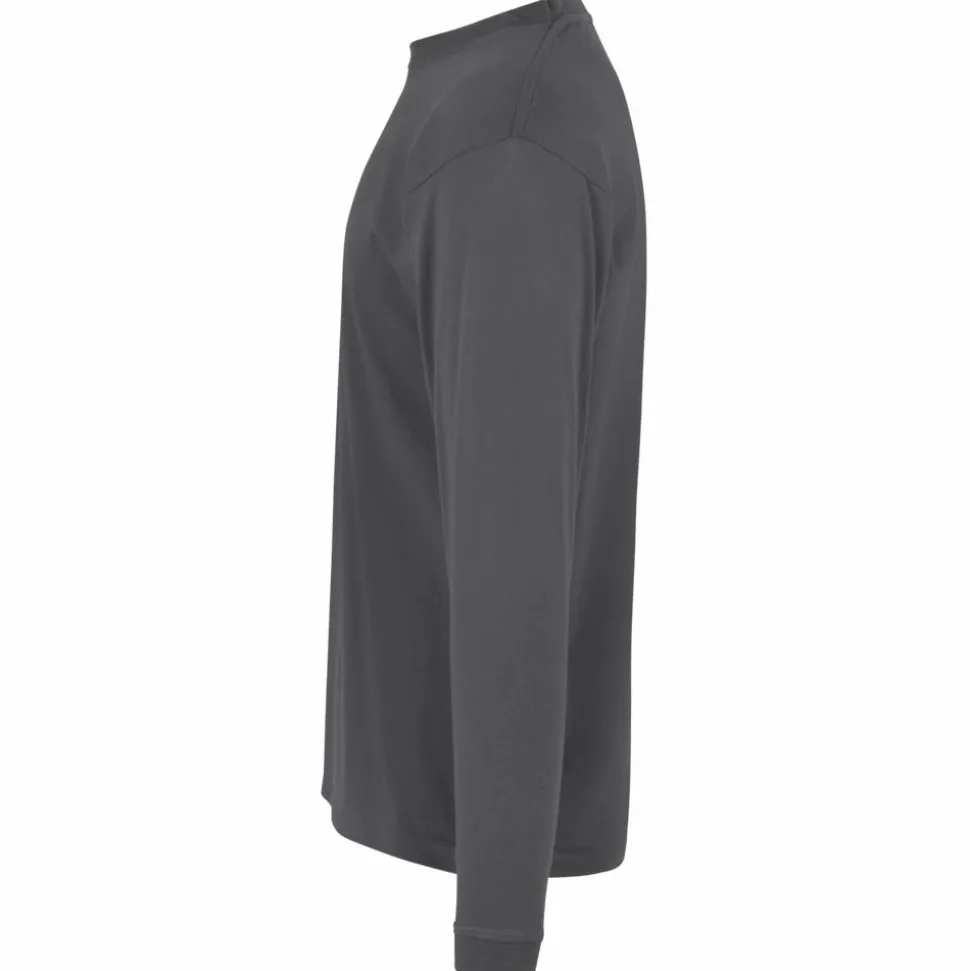 ID Pro Wear Herre Langærmet t-shirt - Silver Grey
