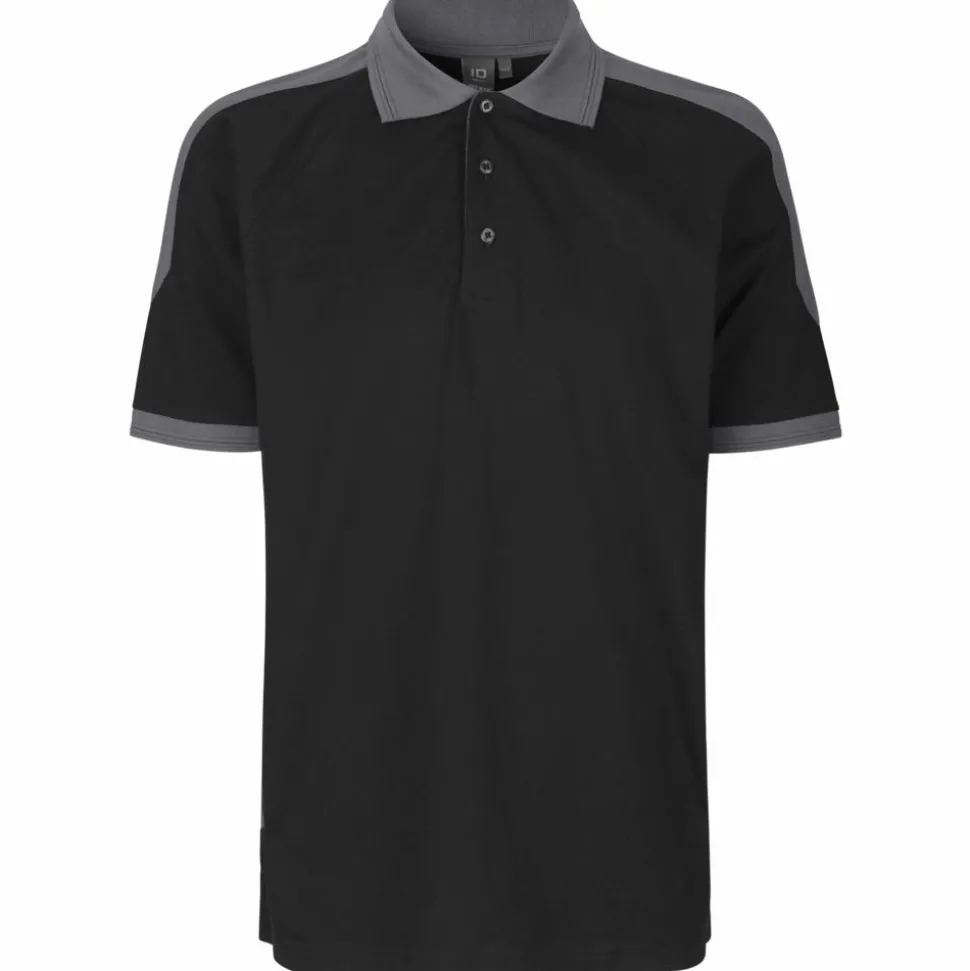 ID Pro Wear Herre Polo - Black