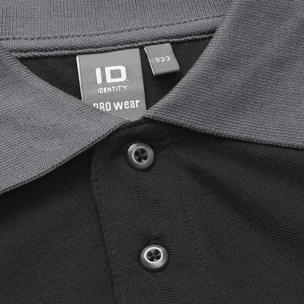 ID Pro Wear Herre Polo - Black