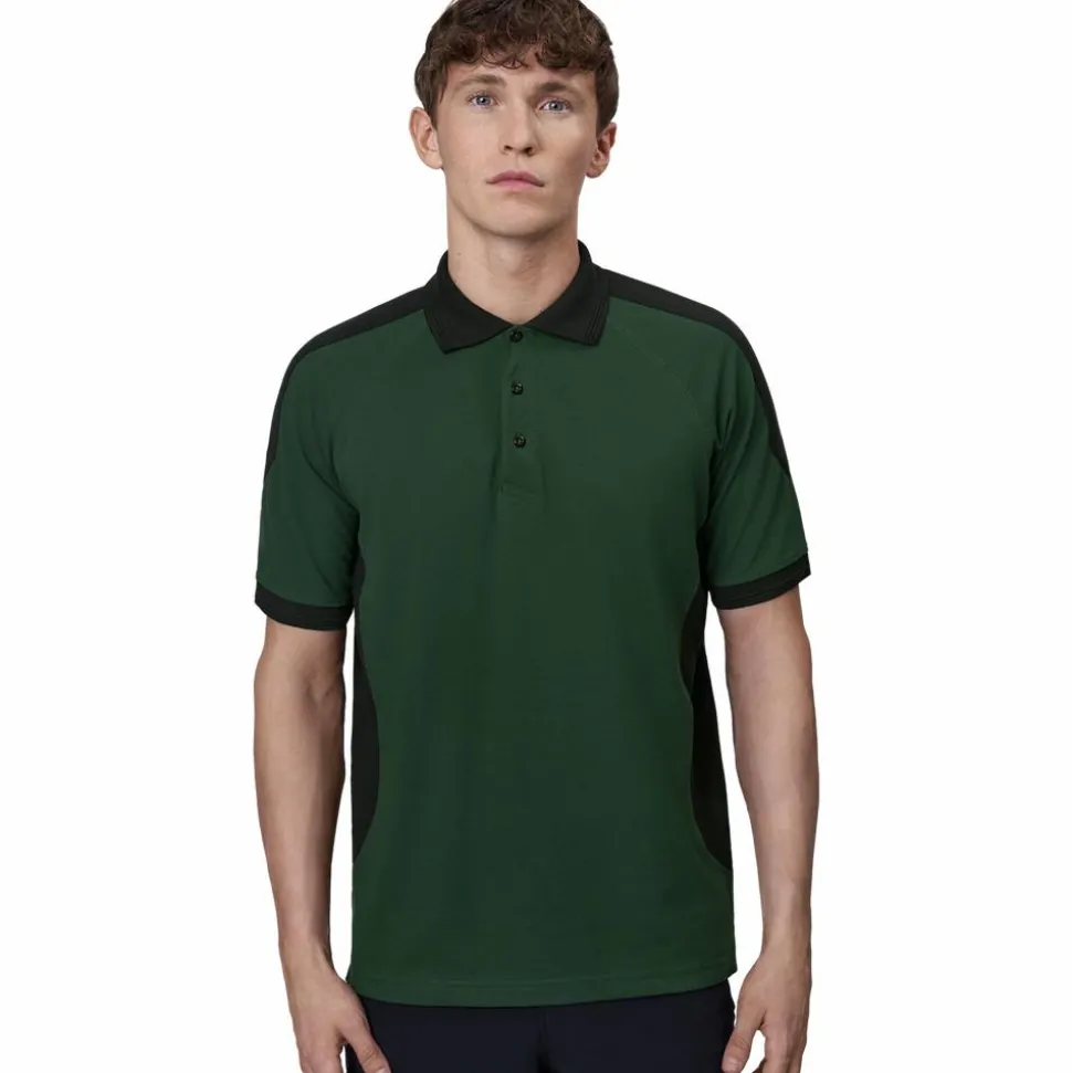 ID Pro Wear Herre Polo - Flaskegrøn