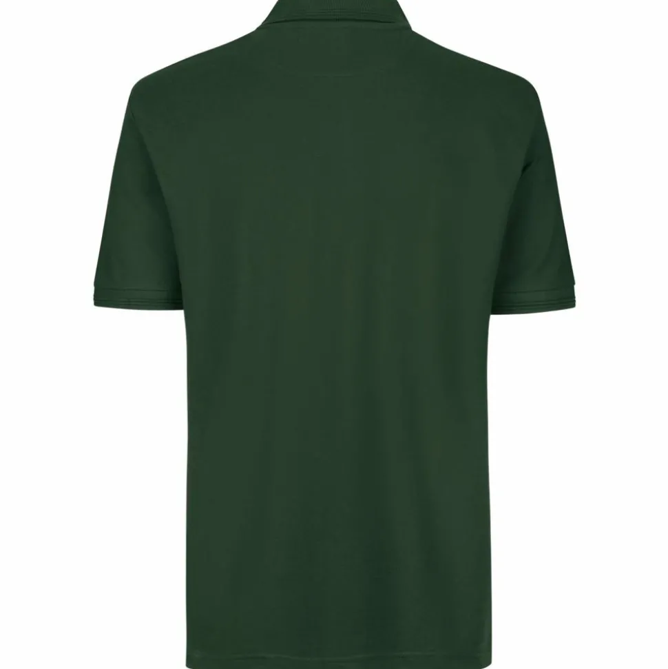 ID Pro Wear Herre Polo - Flaskegrøn