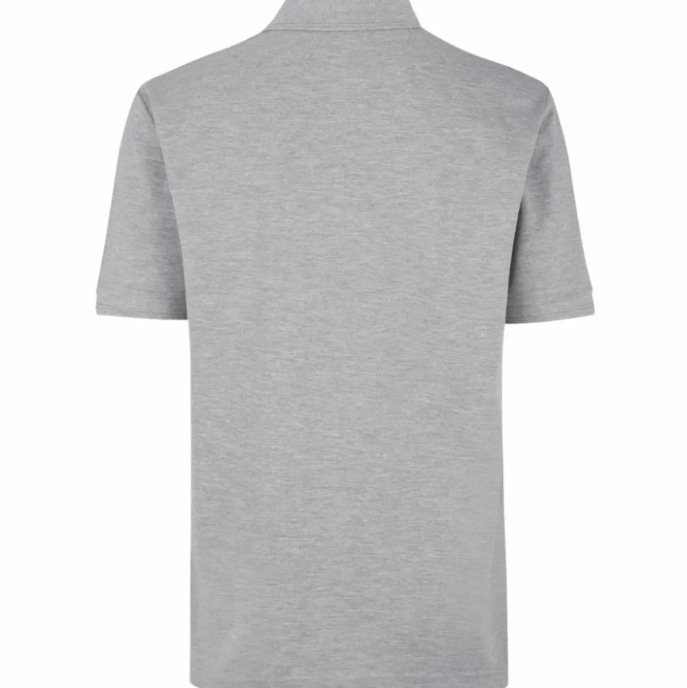 ID Pro Wear Herre Polo - Grey Melange
