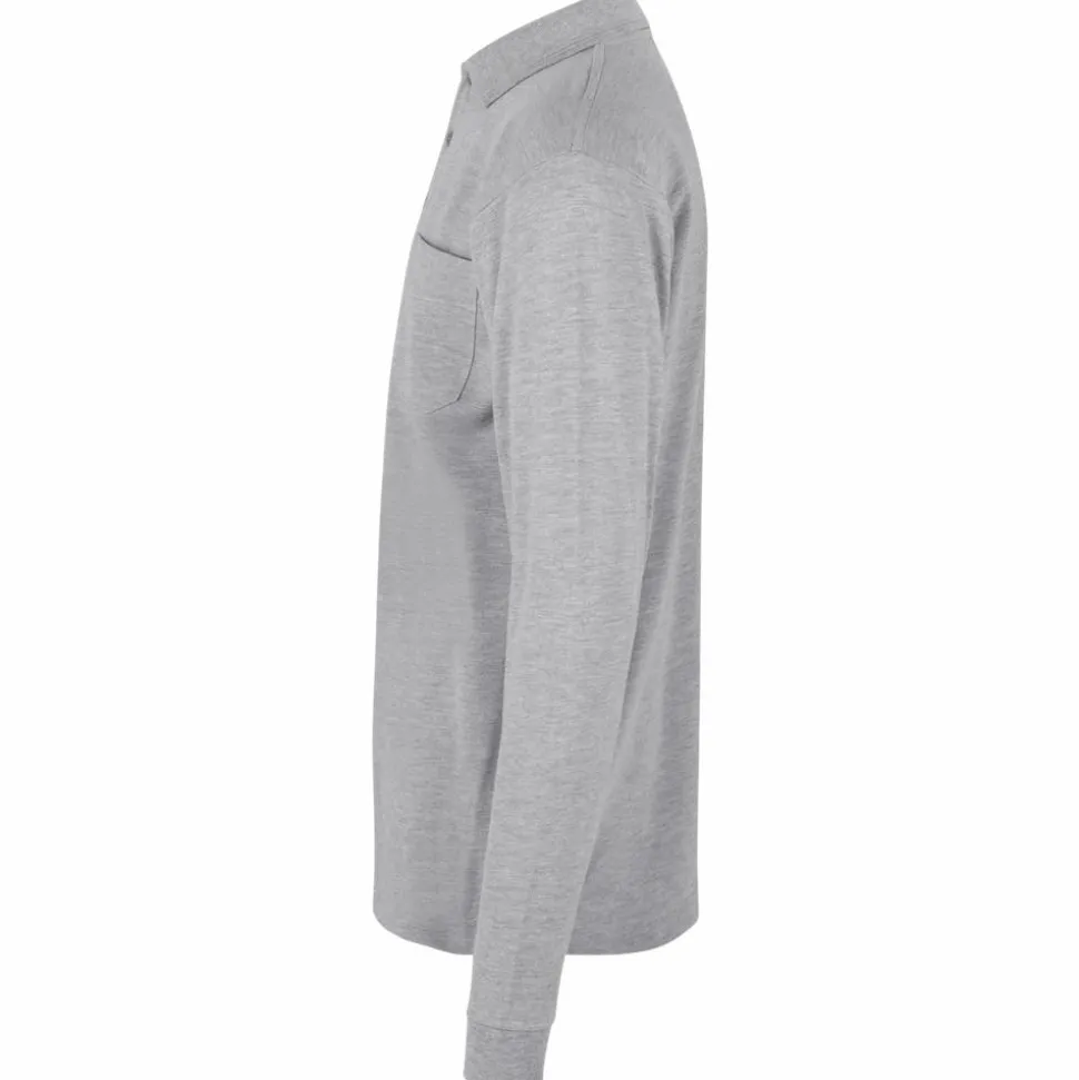 ID Pro Wear Herre Polo - Grey Melange