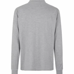 ID Pro Wear Herre Polo - Grey Melange