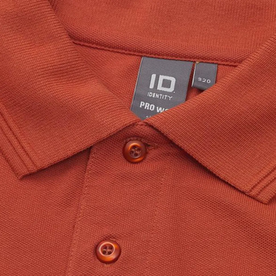 ID Pro Wear Herre Polo - Koral