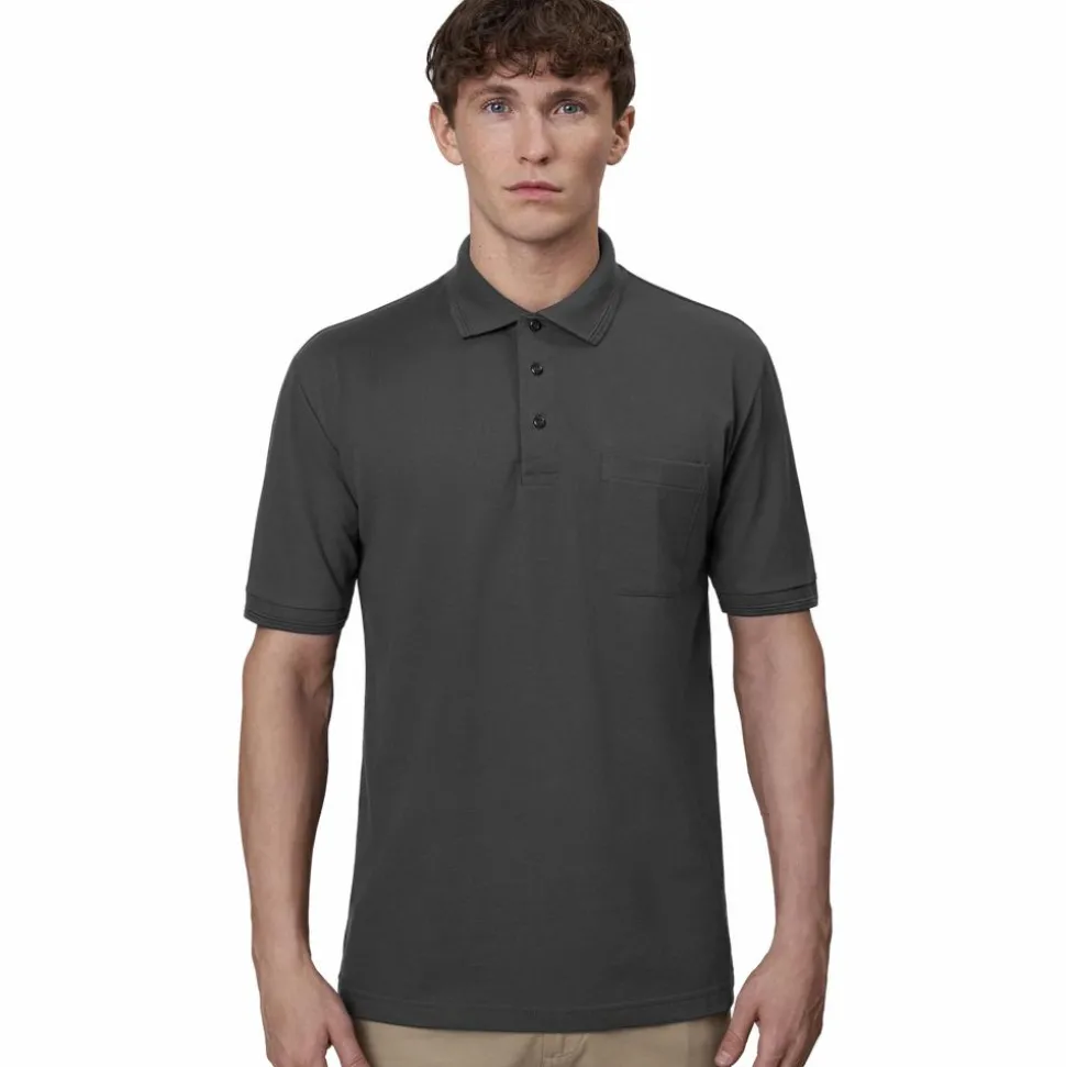 ID Pro Wear Herre Polo - Koksgrå
