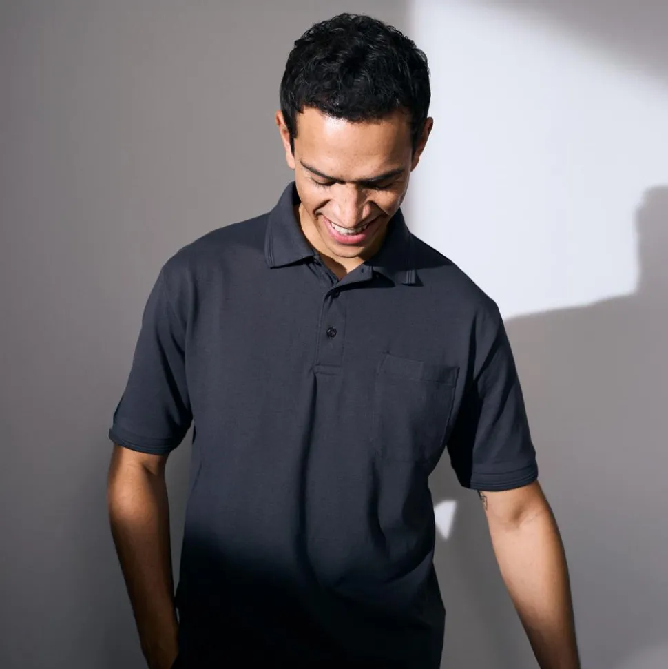 ID Pro Wear Herre Polo - Koksgrå