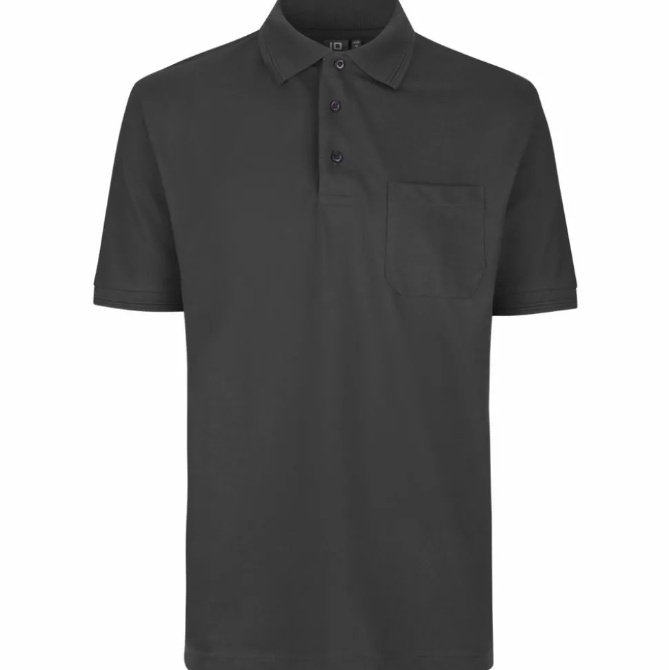ID Pro Wear Herre Polo - Koksgrå