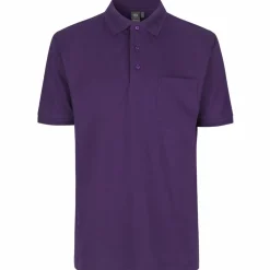 ID Pro Wear Herre Polo - Lilac