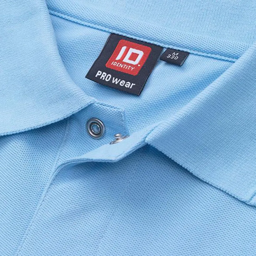 ID Pro Wear Herre Polo - Light Blue