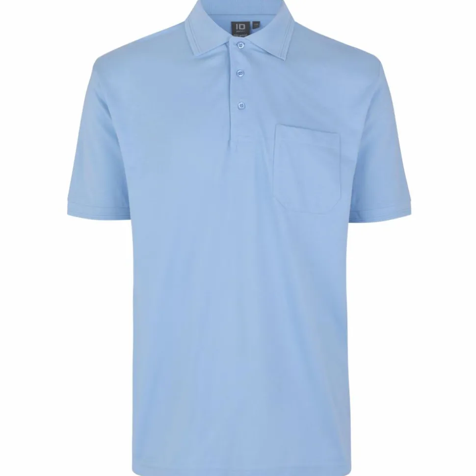 ID Pro Wear Herre Polo - Light Blue