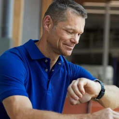 ID Pro Wear Herre Polo - Royal Blue