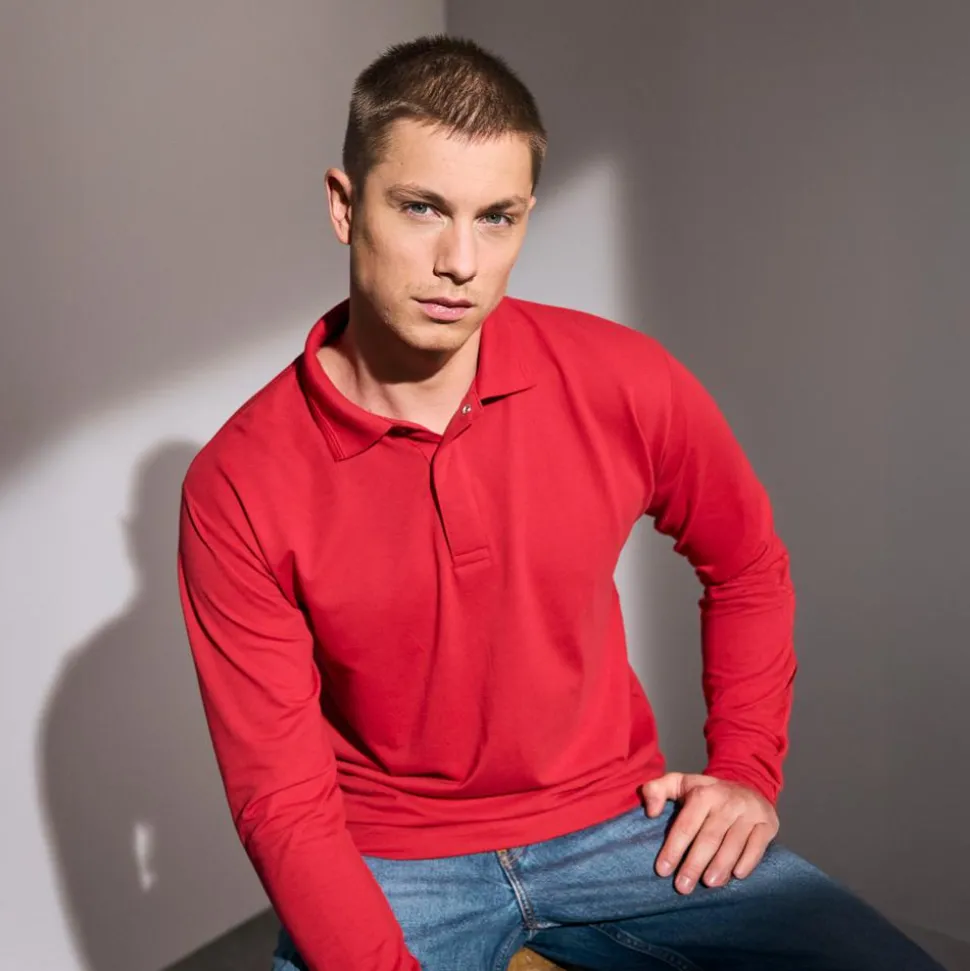 ID Pro Wear Herre Polo - Red