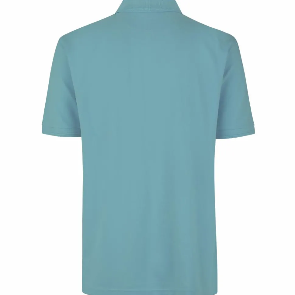 ID Pro Wear Herre Polo - Støvet Aqua