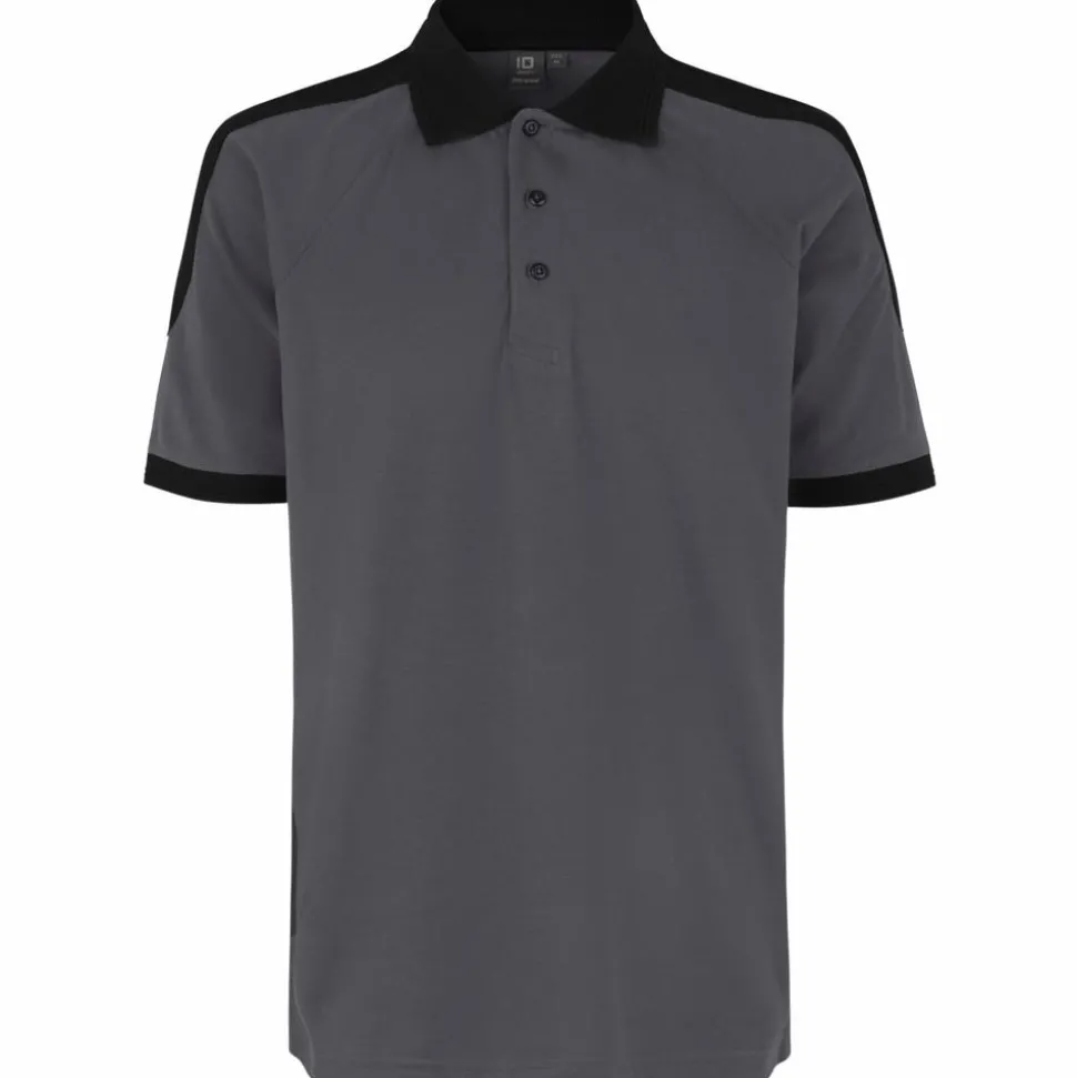 ID Pro Wear Herre Polo - Silver Grey