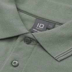 ID Pro Wear Herre Polo - Støvet Grøn