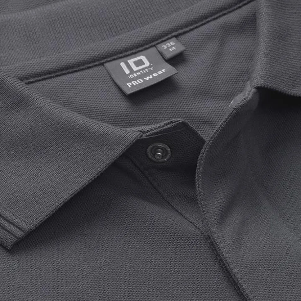 ID Pro Wear Herre Polo - Silver Grey
