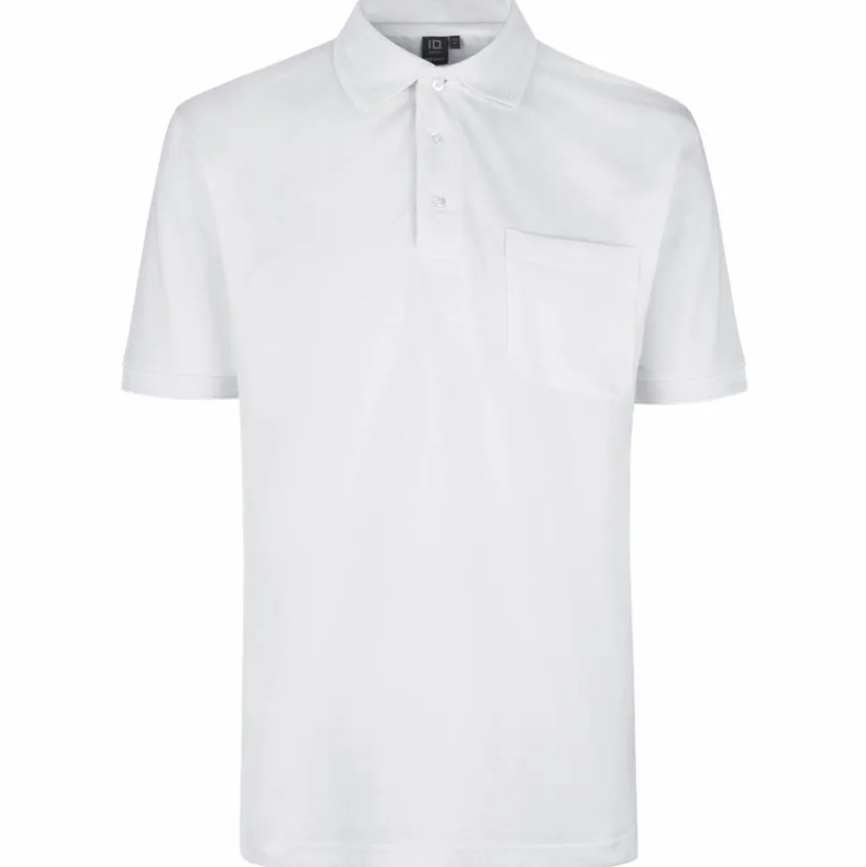 ID Pro Wear Herre Polo - White