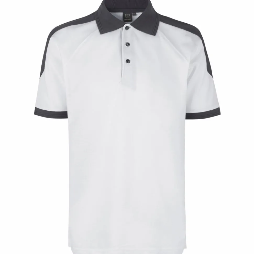 ID Pro Wear Herre Polo - White