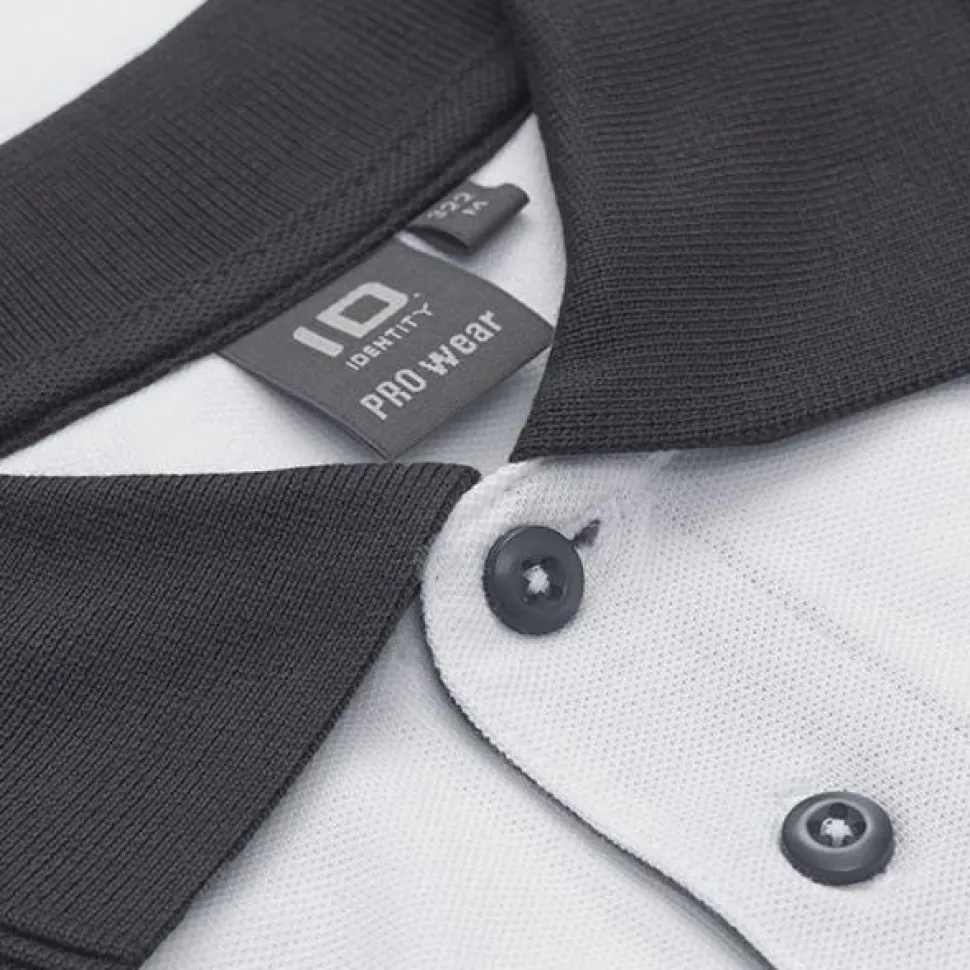 ID Pro Wear Herre Polo - White