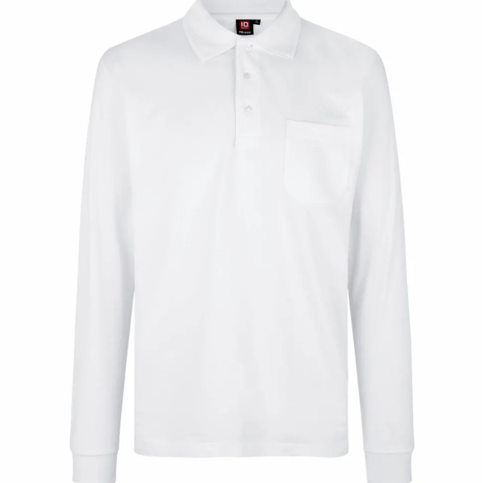 ID Pro Wear Herre Polo - White