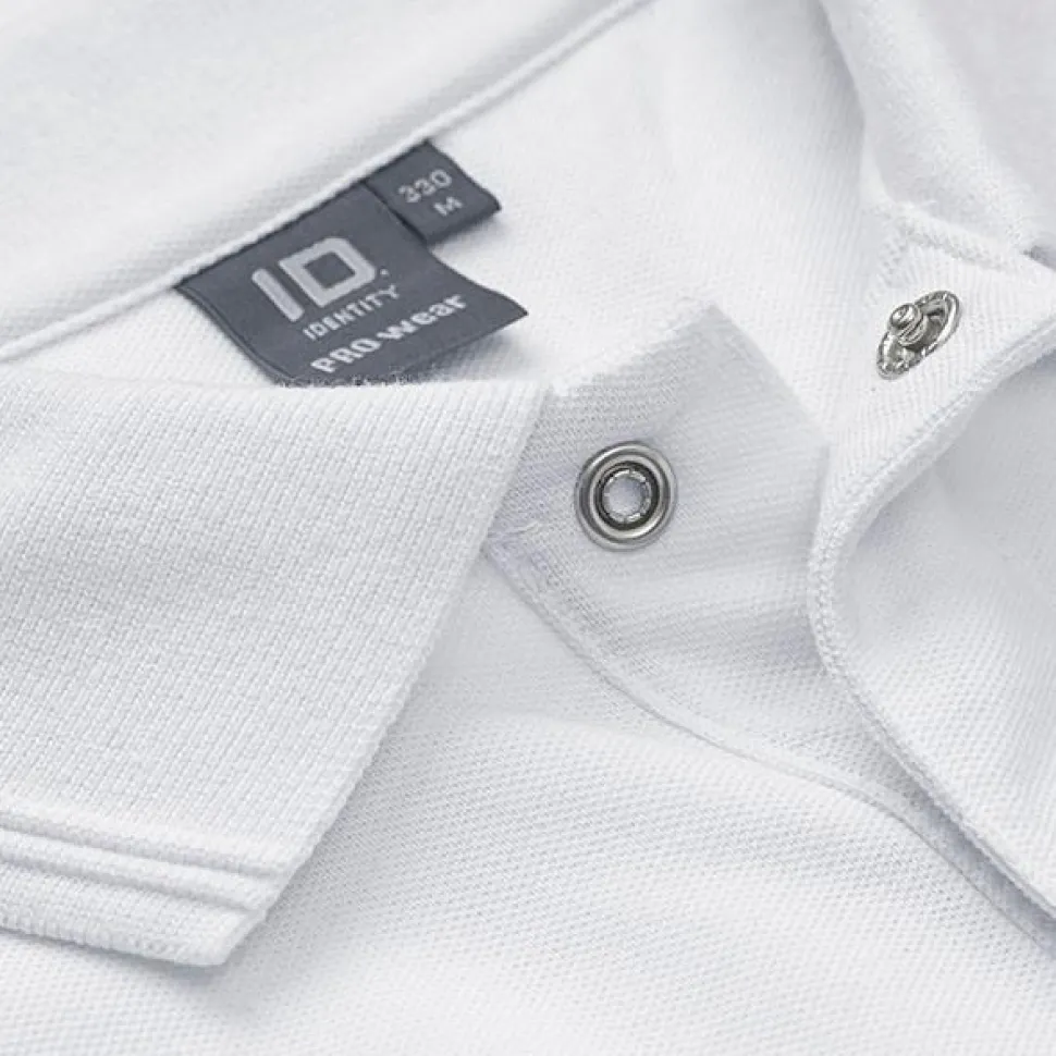 ID Pro Wear Herre Polo - White