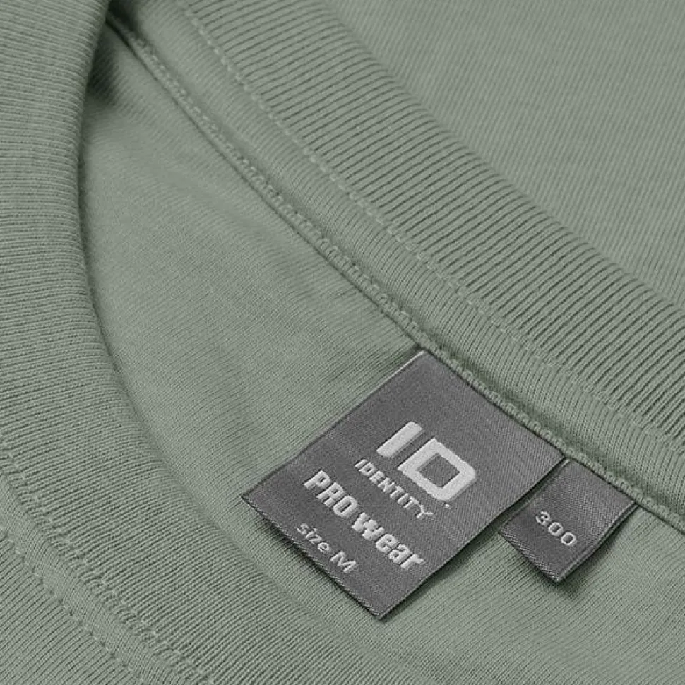 ID Pro Wear Herre T-shirt - Støvet Grøn