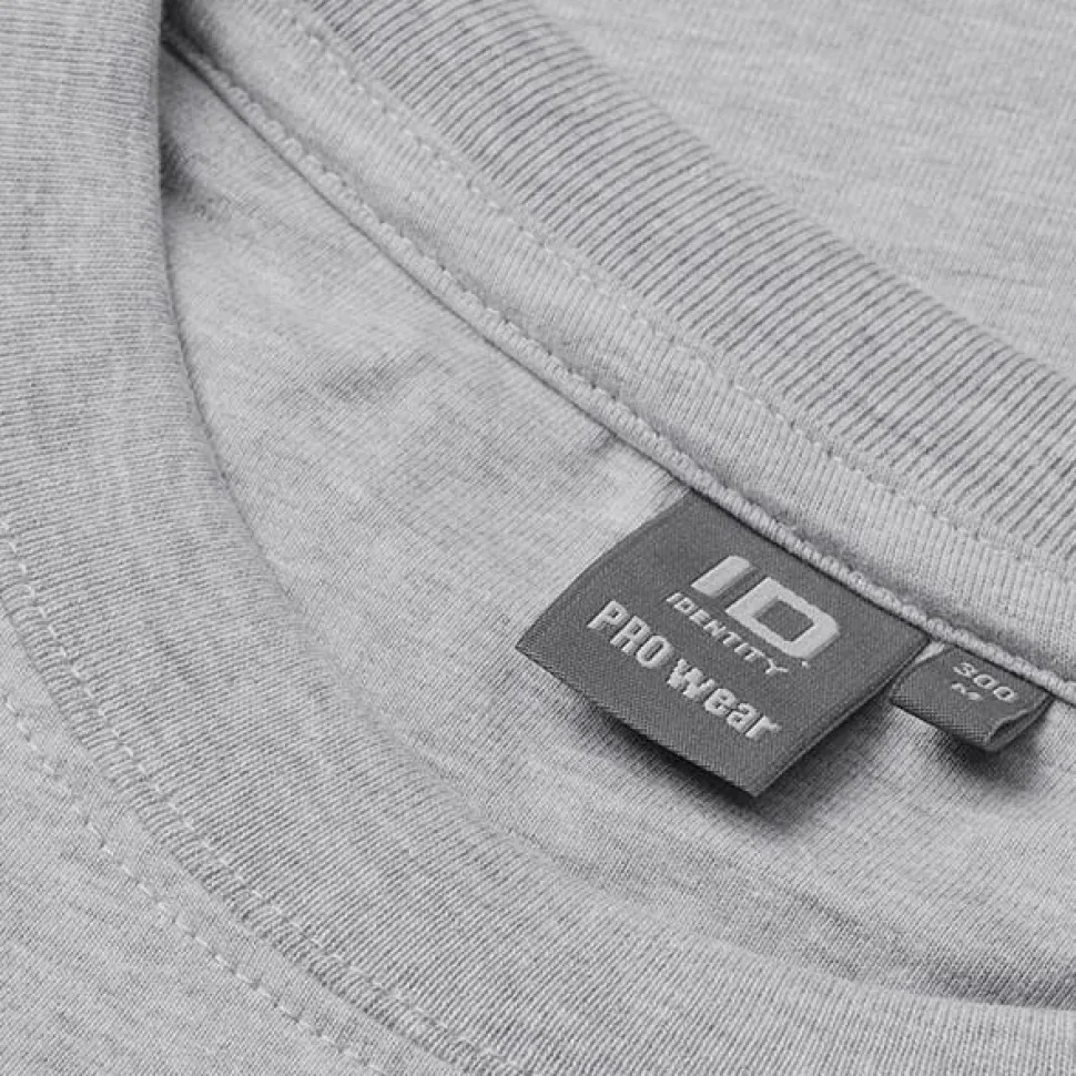 ID Pro Wear Herre T-shirt - Grå Melange