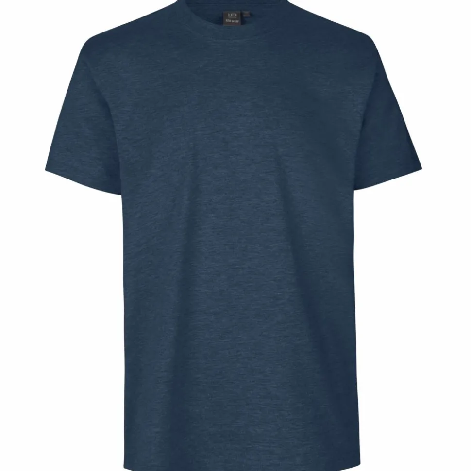 ID Pro Wear Herre T-shirt - Blå Melange