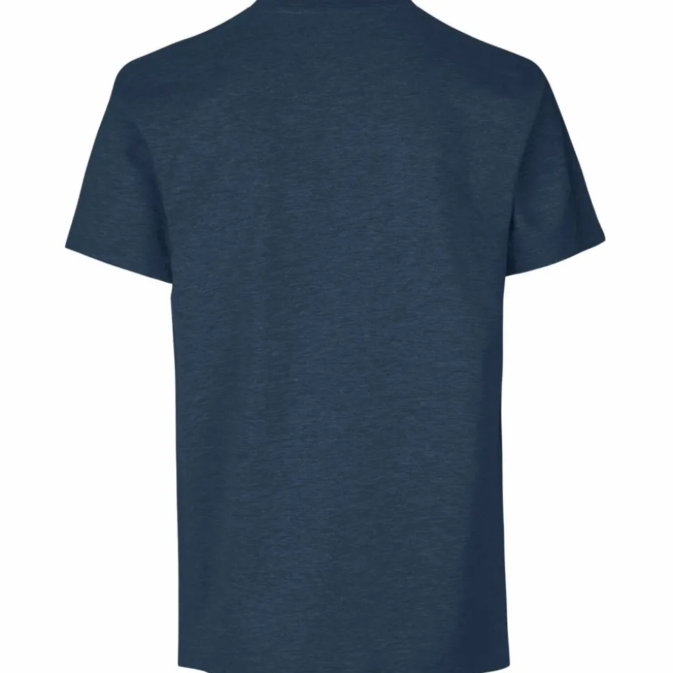 ID Pro Wear Herre T-shirt - Blå Melange