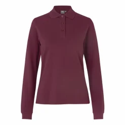 ID Stretch Dame Polo - Bordeaux