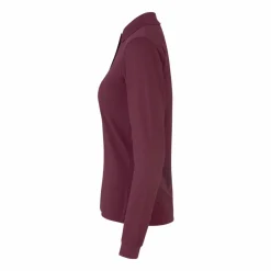 ID Stretch Dame Polo - Bordeaux
