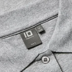 ID Stretch Dame Polo - Grå Melange