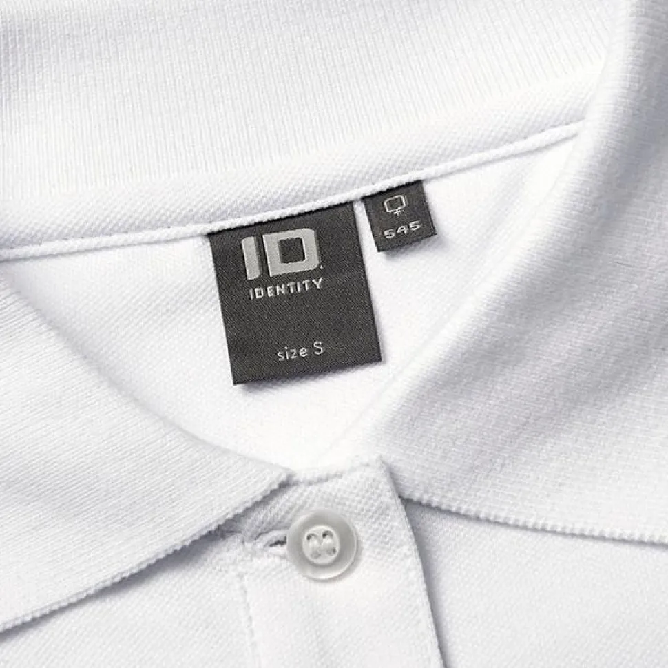 ID Stretch Dame Polo - Hvid
