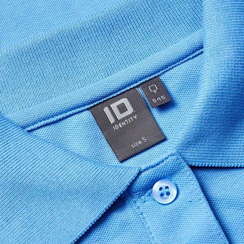 ID Stretch Dame Polo - Lyseblå