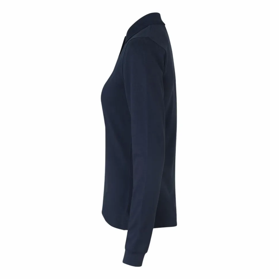 ID Stretch Dame Polo - Navy