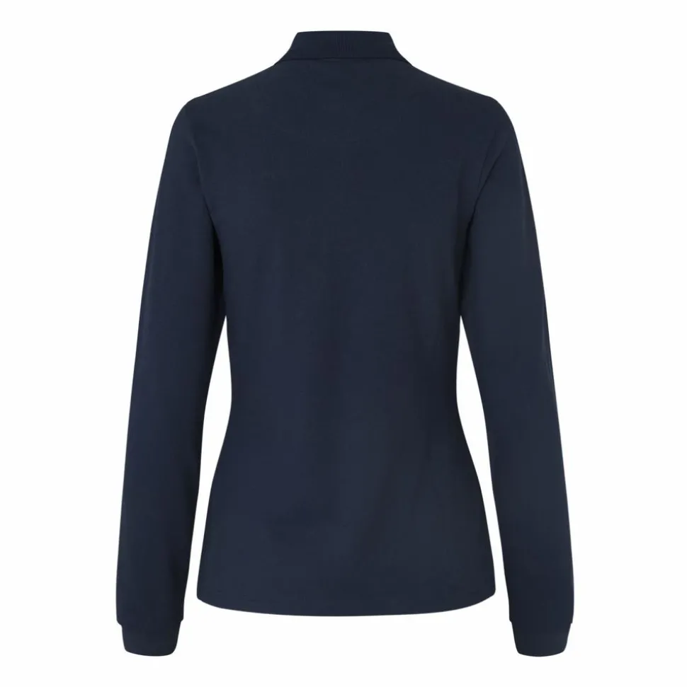 ID Stretch Dame Polo - Navy