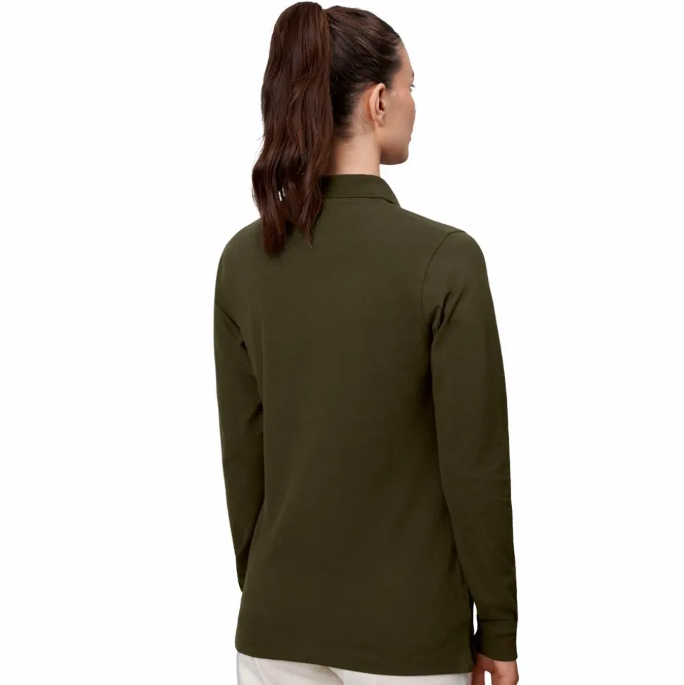 ID Stretch Dame Polo - Oliven