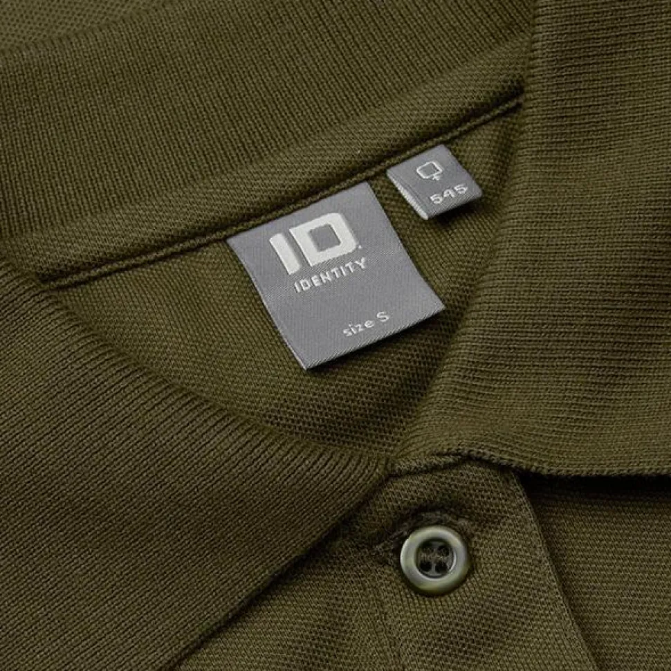 ID Stretch Dame Polo - Oliven